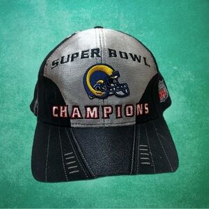Vintage St Louis Rams Super Bowl Champions Hat